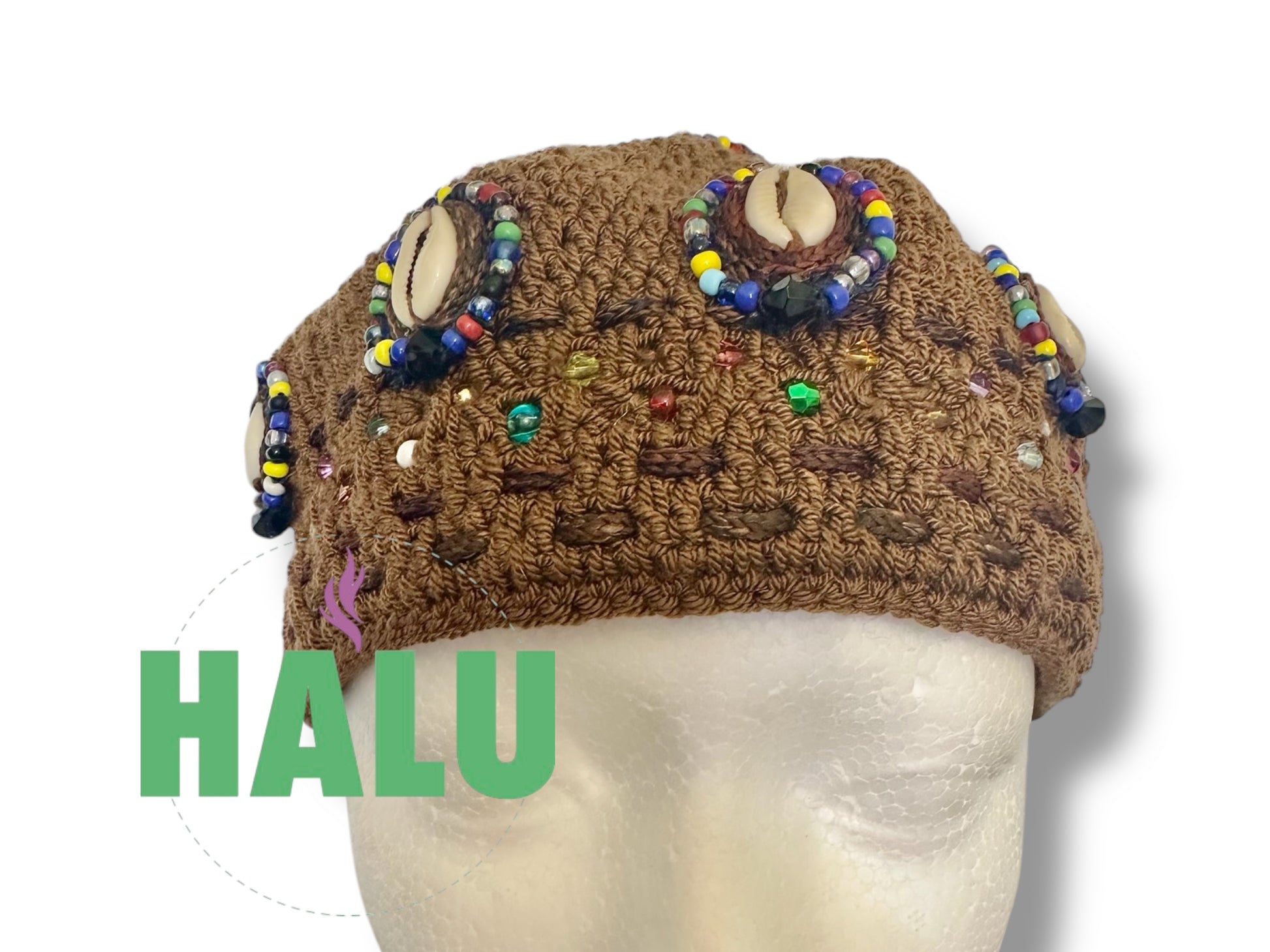 Tejido Oya Agayu Gorro/ Knitted Oya Agayu Hat / Santería Osha