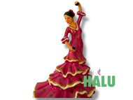 Muñeca Religiosa Gitana Porcelana con Castańuelas/ Gypsy Religious Doll/ Santeria/ Espiritismo