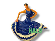Muñeca Religiosa Gitana Bailarina/ Gypsy Religious Doll/ Santeria/ Espiritismo