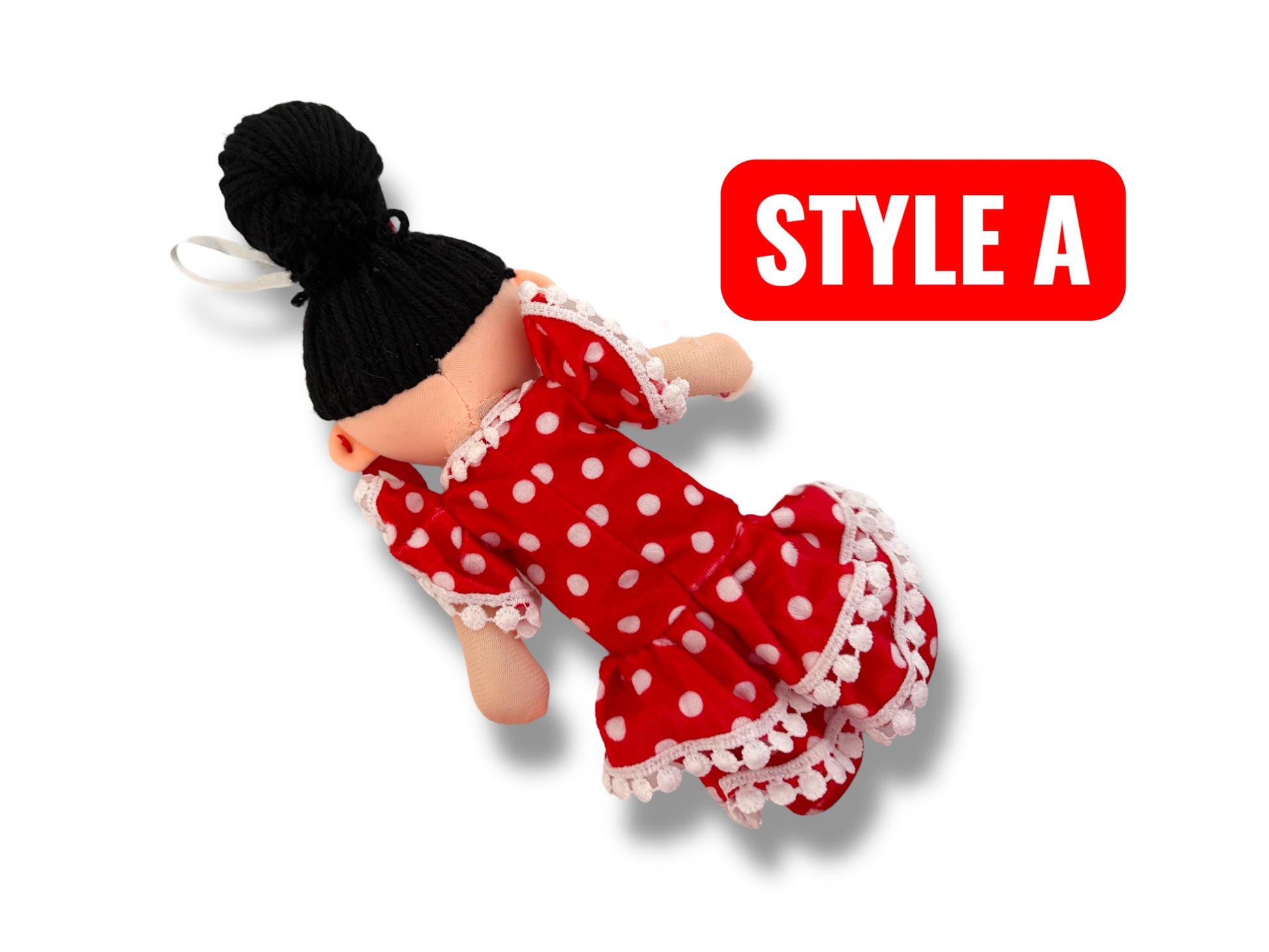 Muñeca Religiosa Gitana de Trapo/ Gypsy Religious Doll Clothe/ Santeria/ Espiritismo