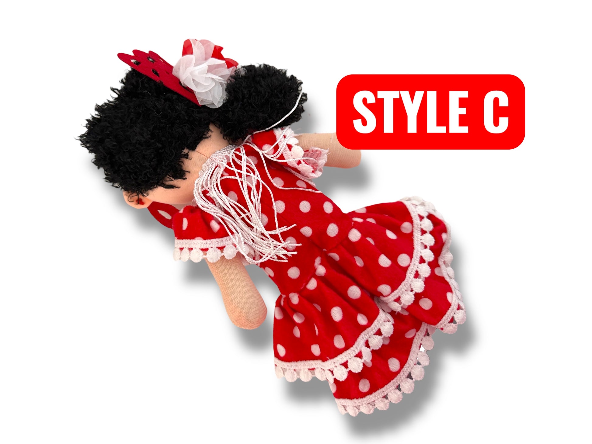 Muñeca Religiosa Gitana de Trapo/ Gypsy Religious Doll Clothe/ Santeria/ Espiritismo