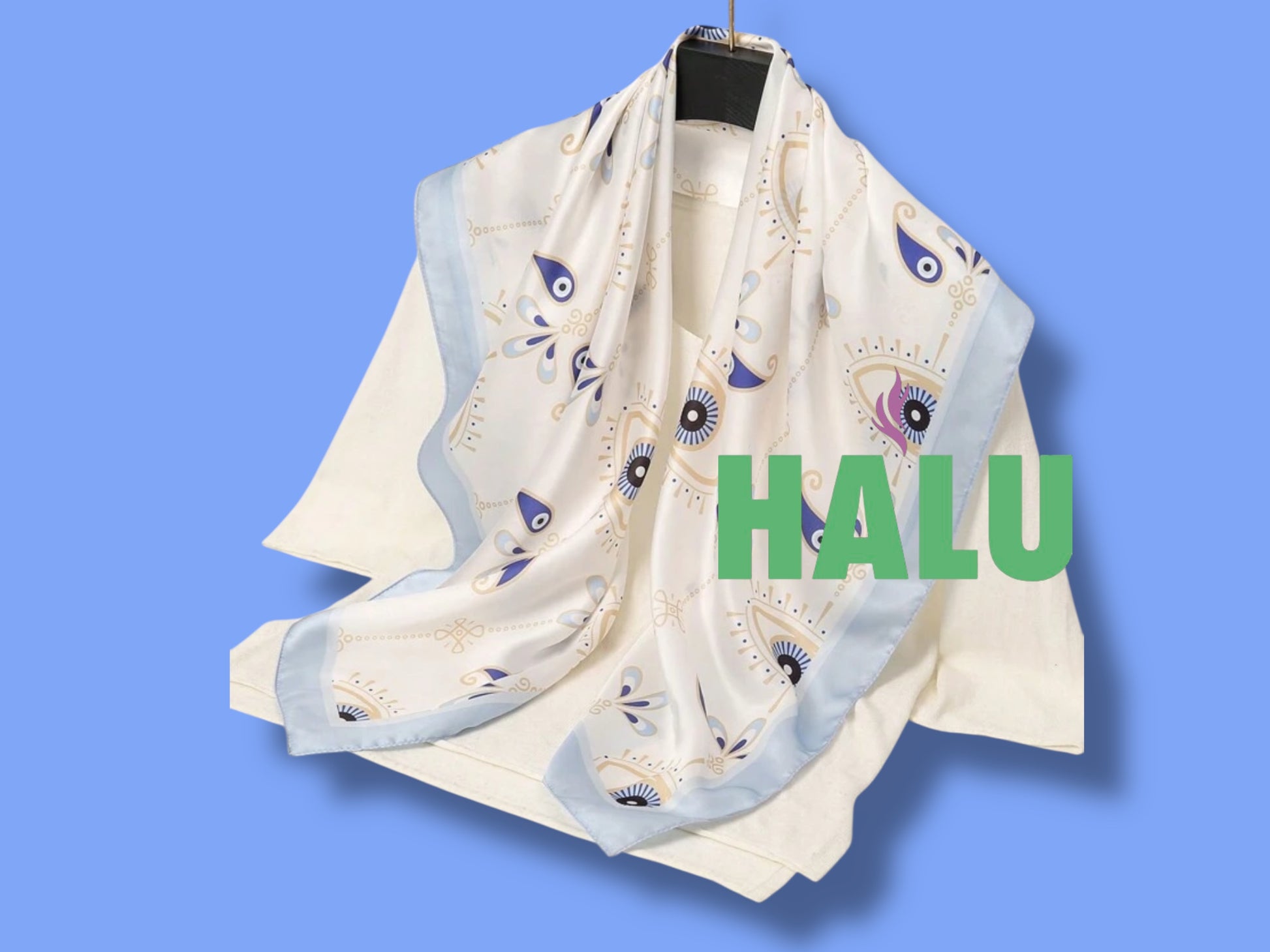 Evil Eye Quilla/ Bandana Mal de Ojo/ Santeria Quillas IFA