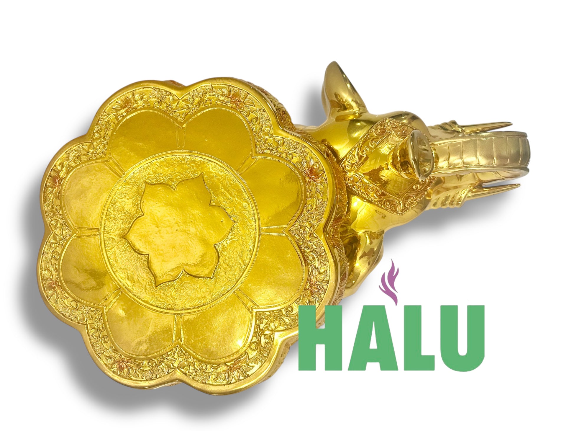 Pedestal de Resina Elefante Brillante/ Elephant Table for Orula/ Santeria IFA Yoruba Table