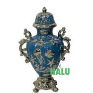 Potiche Sopera de Yemaya Asesu con Diseño/ Yemaya Tureen