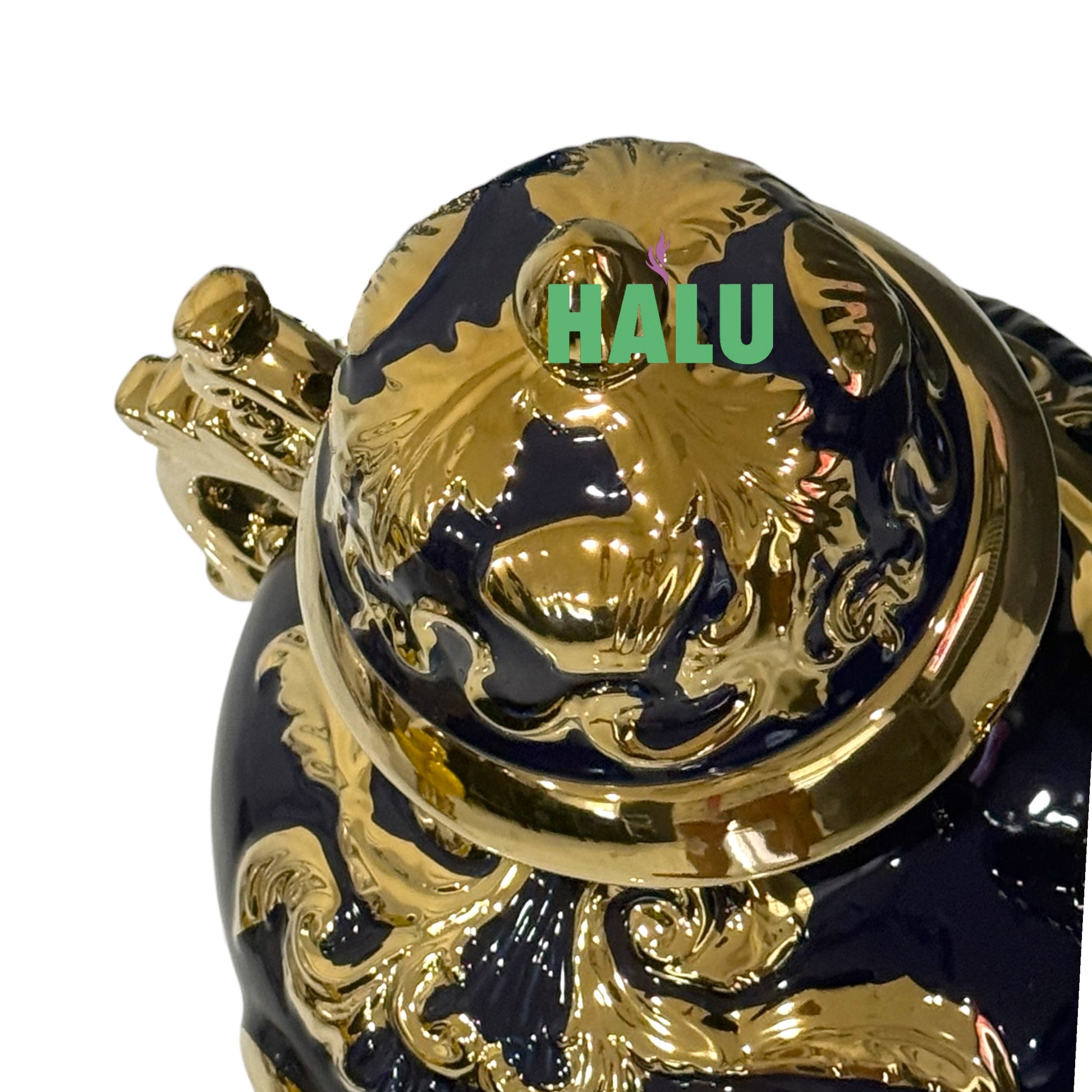 Potiche Sopera de Yemaya con Dorado Diseño/ Yemaya with Gold Tureen