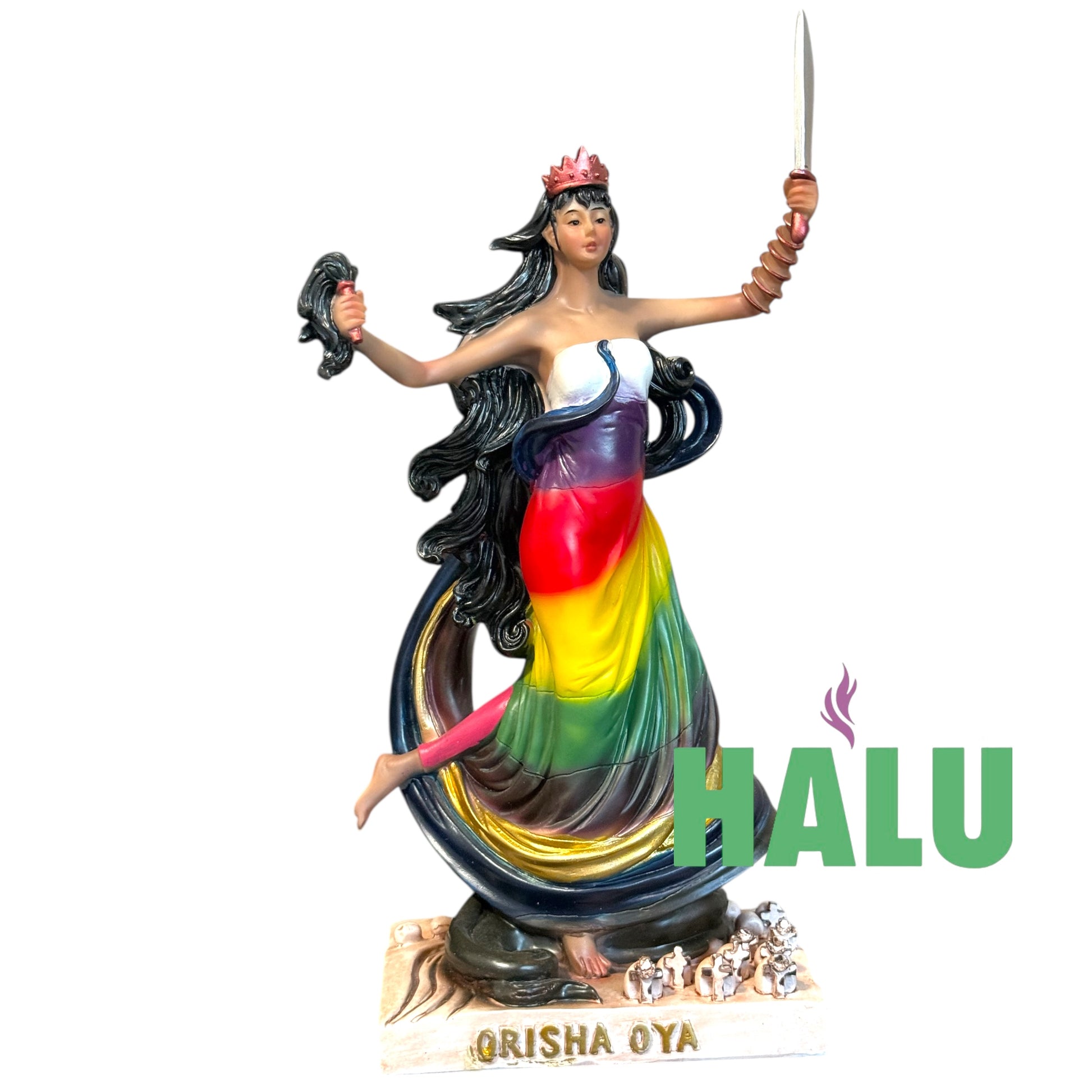 12" Oya Statue/ Estatua de Oya/ Santeria