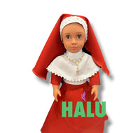 18” Nun Doll/ Monja Muñeca Elegante/ Santeria IFA