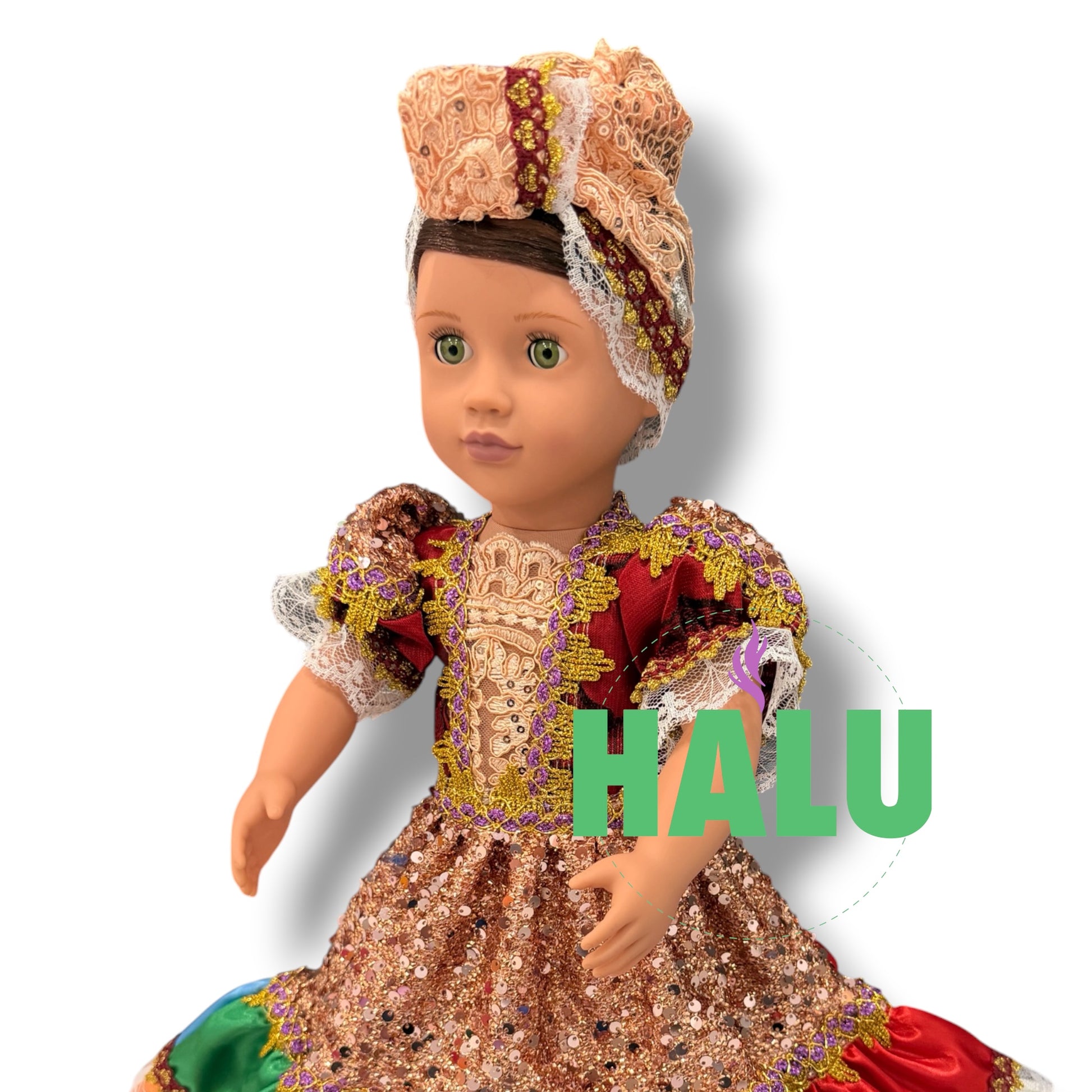 18” Muñeca Religiosa para Oya/ Religious Doll for Oya/Santeria