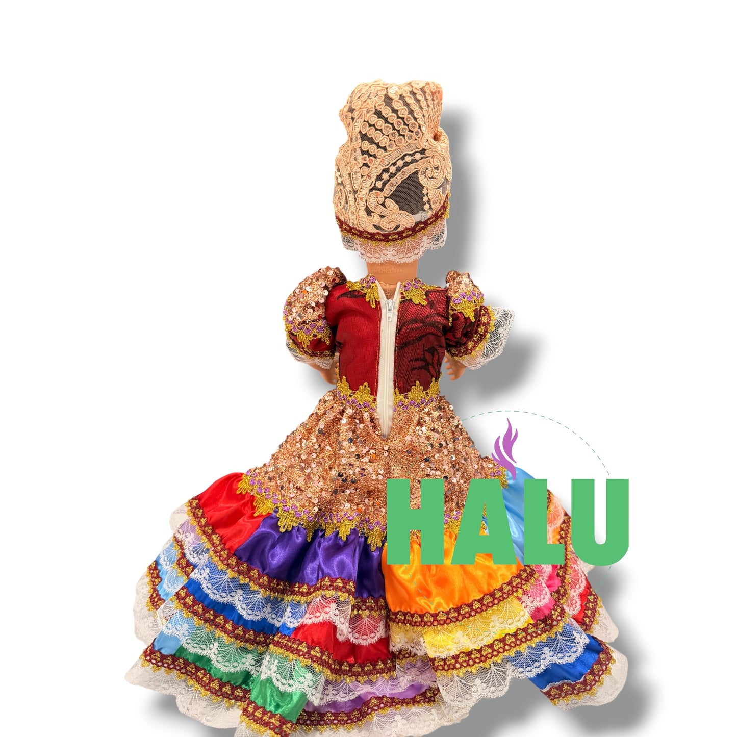 18” Muñeca Religiosa para Oya/ Religious Doll for Oya/Santeria