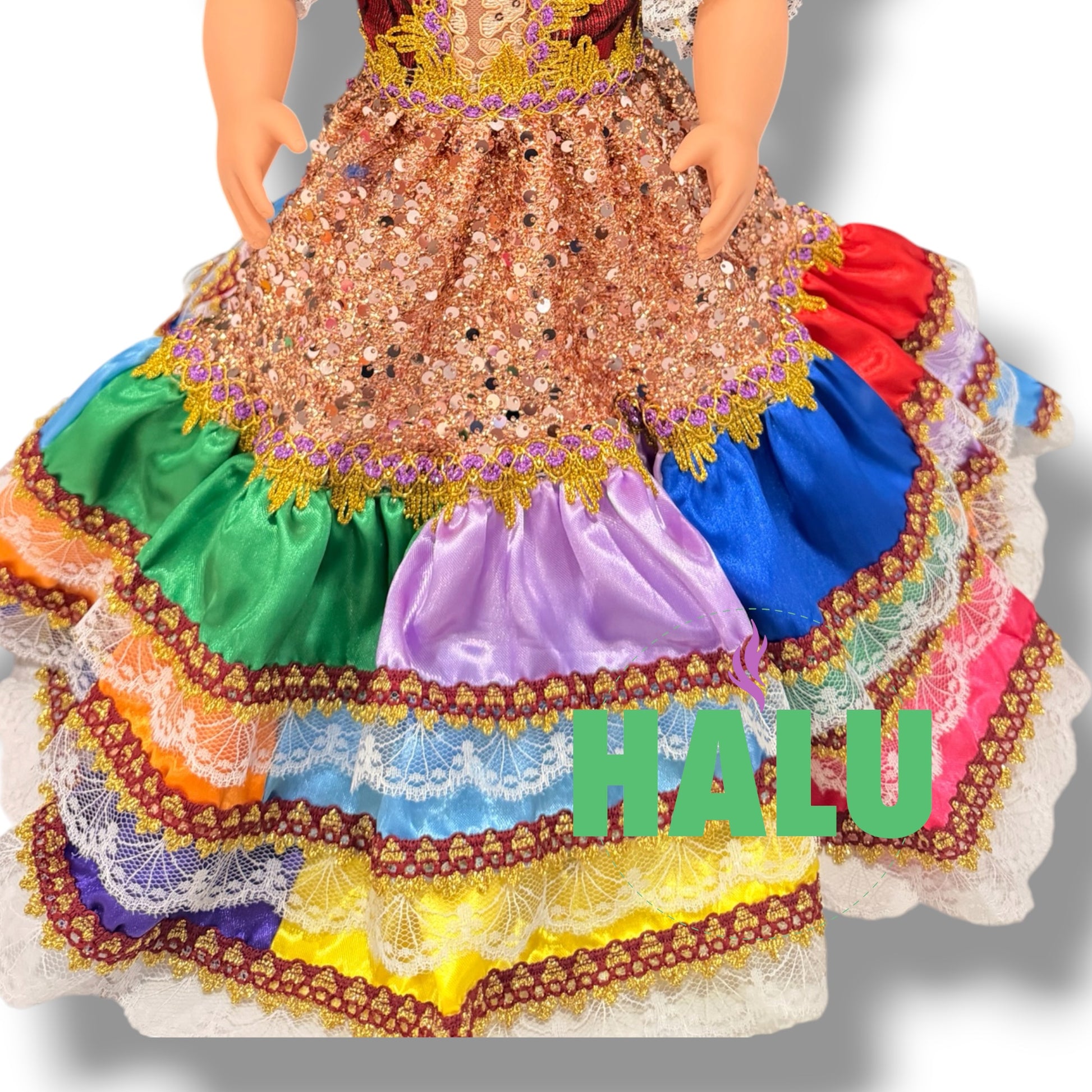 18” Muñeca Religiosa para Oya/ Religious Doll for Oya/Santeria