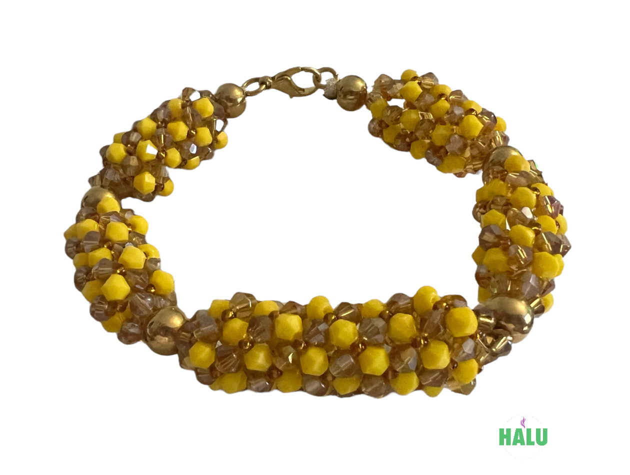 Ilde de Mazo Oshun/ Oshun Bracelet / Manilla de Oshun/ Santeria Osha