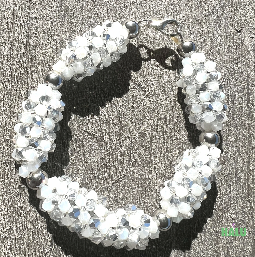 Ilde Mazo de Obatala/ Obatala Bracelet / Manilla de Obatala/ Santeria Osha