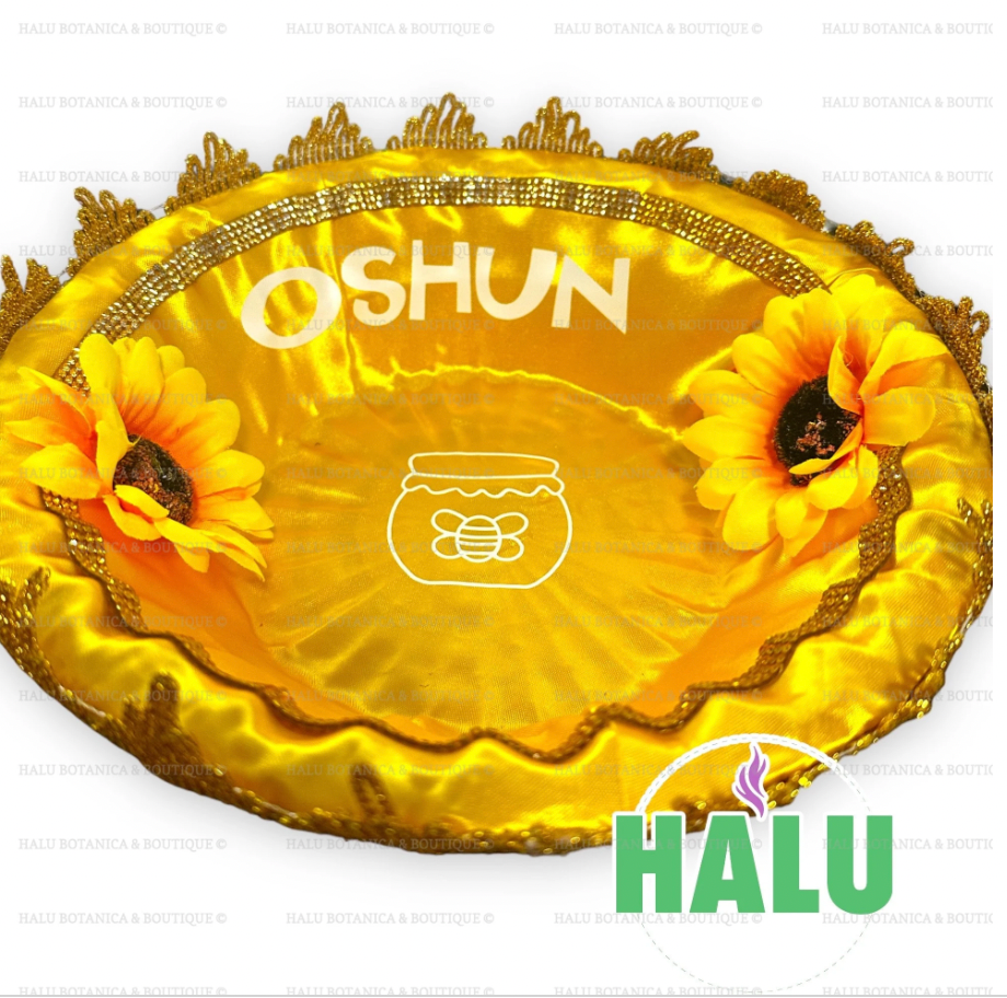 Cesta Mediana Oshun/ Oshun Medium Offering Basket/Santeria