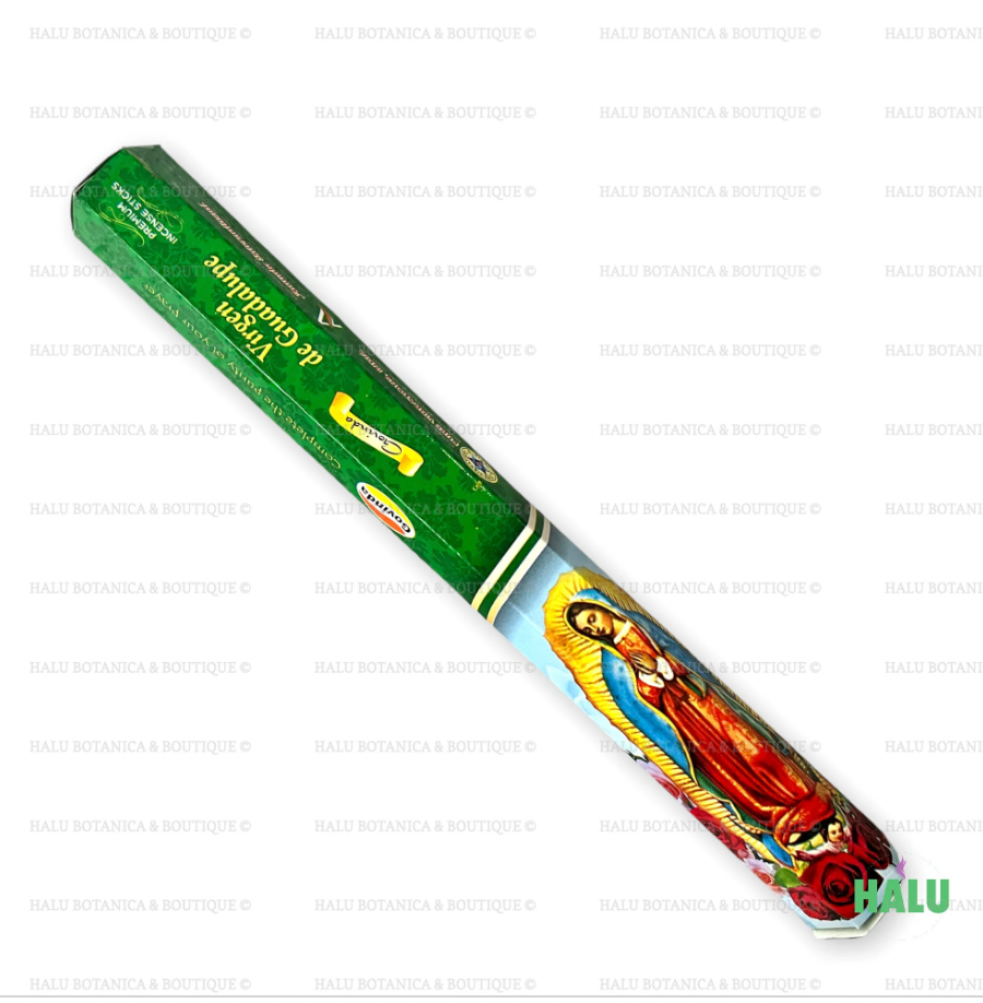 Virgen de Guadalupe Incienso/ Our Lady of Guadalupe Incense Sticks / Incienso Santo