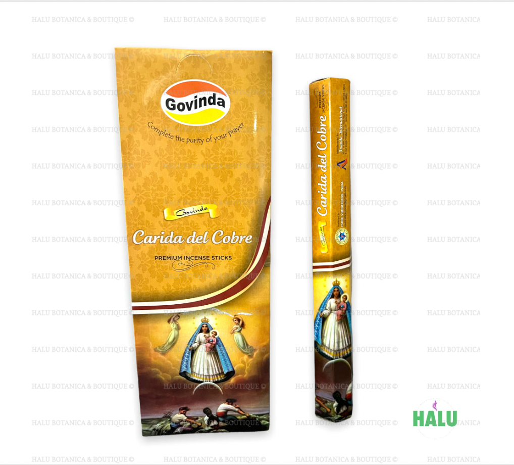 Caridad del Cobre Incienso/  Our Lady of Charity Incense Sticks / Incienso Santo