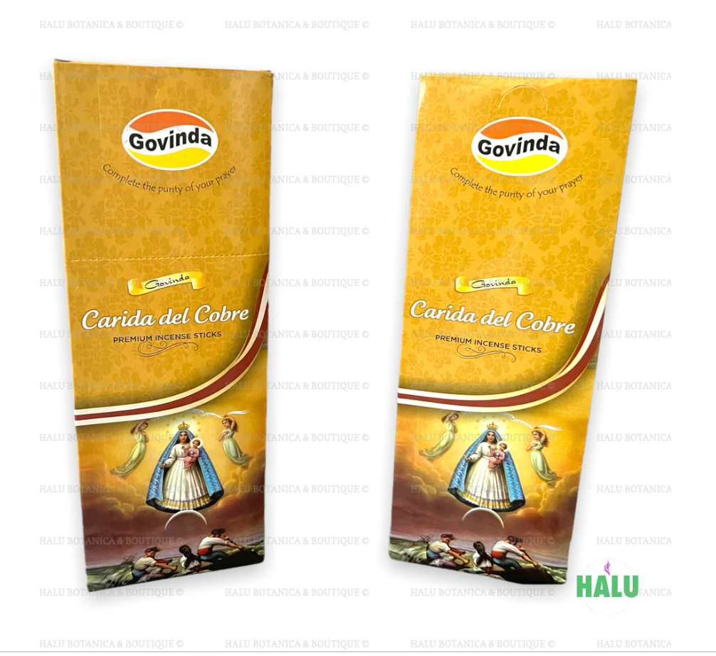 Caridad del Cobre Incienso/  Our Lady of Charity Incense Sticks / Incienso Santo