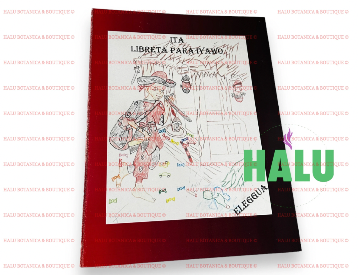 Libreta de Santo Elegua Moderna/ Libreta ITA Santeria Iyawo