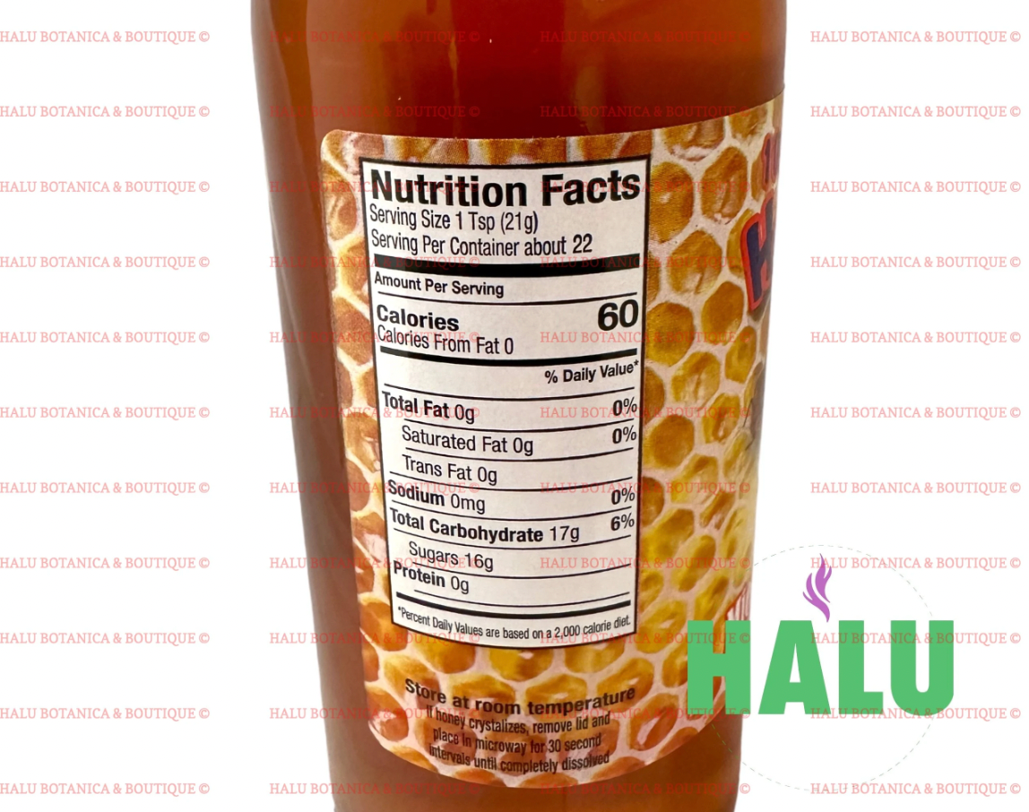 Natural Pure Raw Honey/ Miel Pura Natural/ Santeria