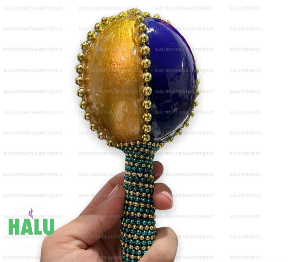 Maraca para Oshosi Brillante/ Ochosi Maraca/ Santeria IFA