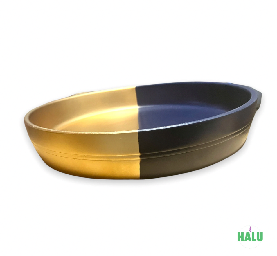 13" Plato Ochosi / Blue and Gold Ochosi Plate