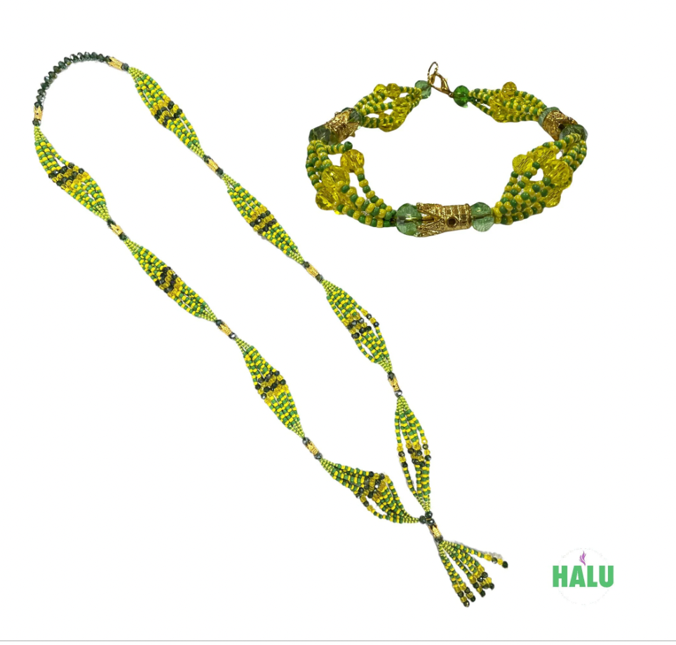 25” Collar de Mazo Orula con Ilde / Orunmila Mazo Necklace with Ilde 25” / Collar de Babalao