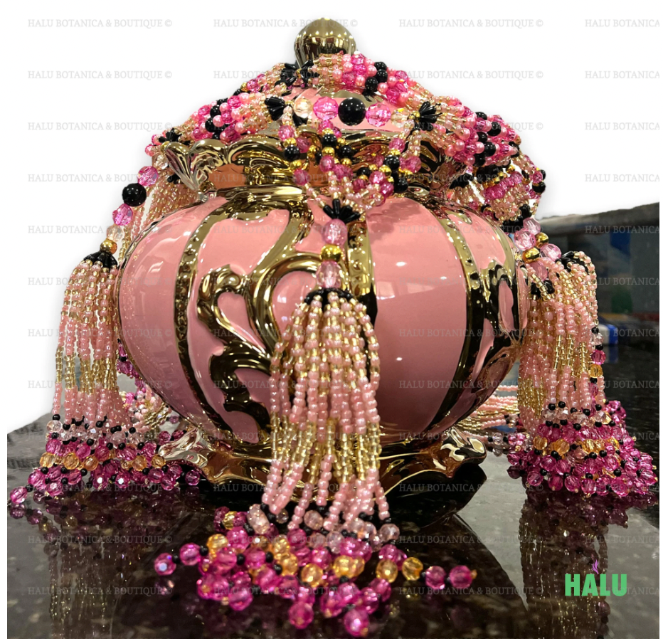 Oba Yewa Mazo Grande/ Large Tureen Bead Mazo Yewa Obba/ Mazo para Sopera