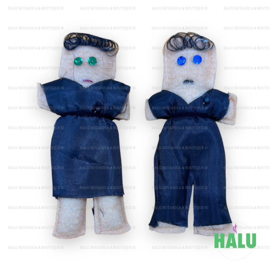 Muńeco y muñeca de trapo/ Cloth doll religion/ Herramienta de egbo/ Yoruba IFA