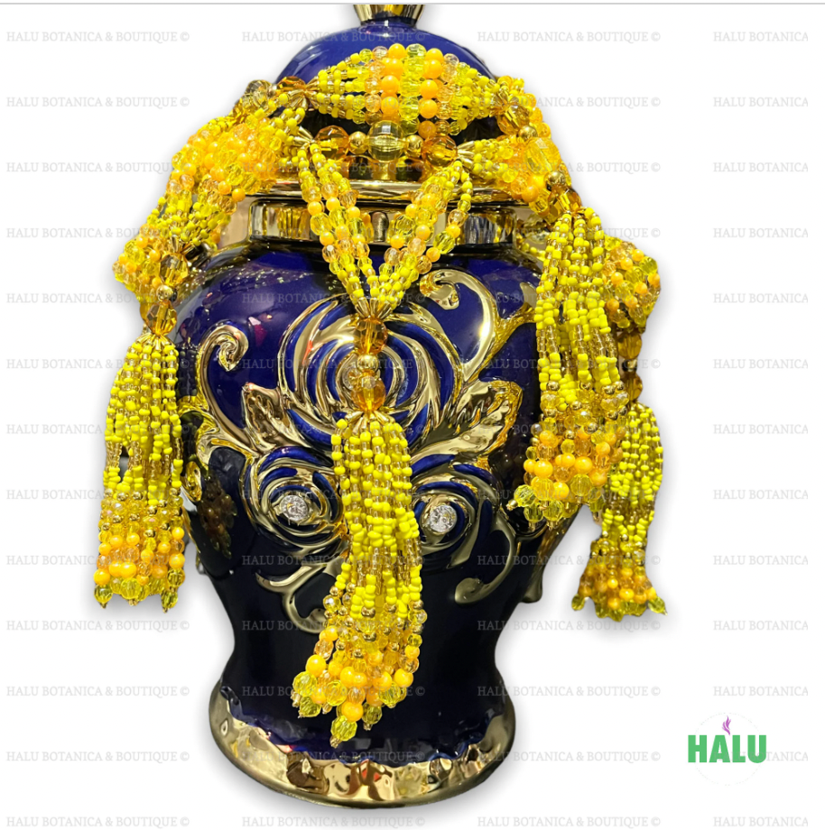 Oshun Mazo Grande/ Large Bead Mazo Oshun / Mazo para Sopera Potiche