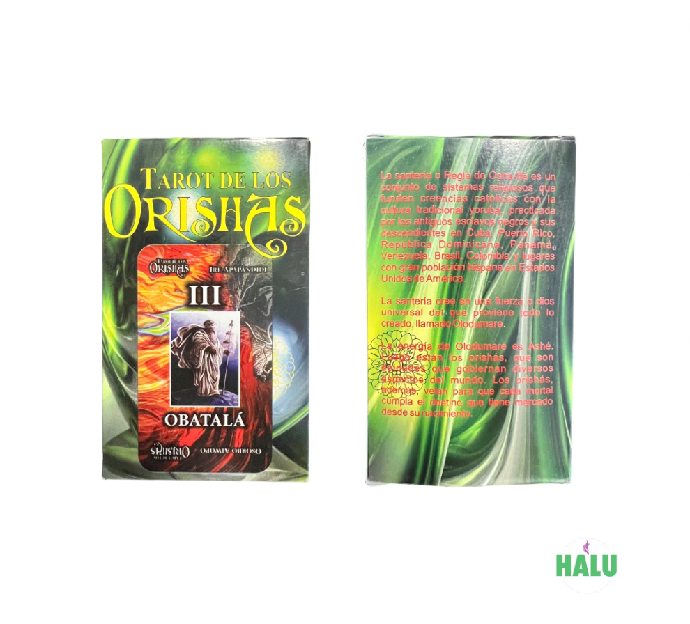 Tarot Deck Orishas/ Set de cartas de Tarot