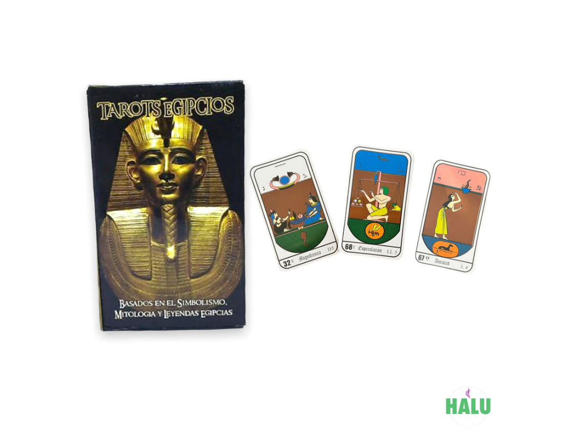 Tarot Deck Egipcios/ Set de cartas de Tarot/ Egyptian Tarot Deck