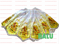 Saya estampada Oshun/ Stamped oshun Skirt/ Beautiful Skirt for Santeria/ IFA