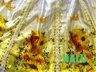 Saya estampada Oshun/ Stamped oshun Skirt/ Beautiful Skirt for Santeria/ IFA