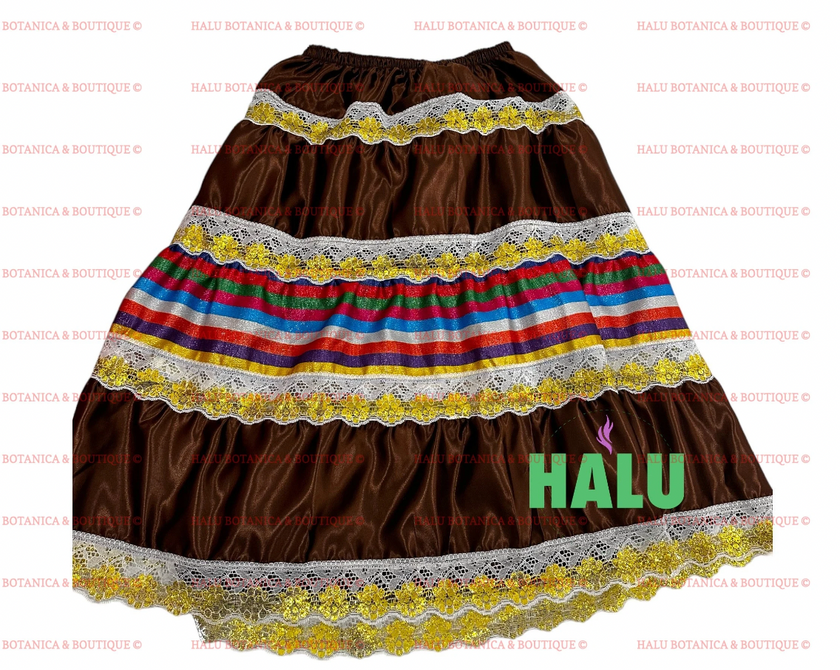 Oya Colors Skirt/ Saya Oya/ Santeria/ Yoruba