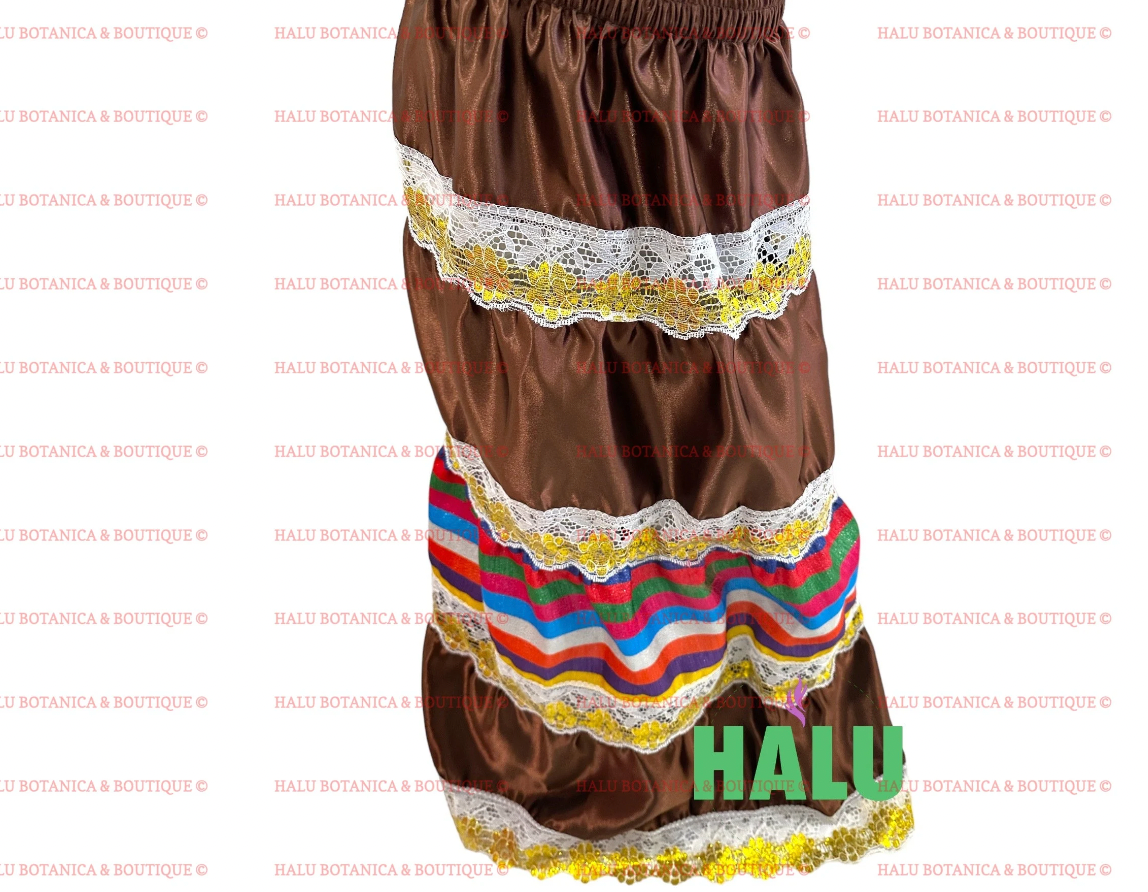 Oya Colors Skirt/ Saya Oya/ Santeria/ Yoruba