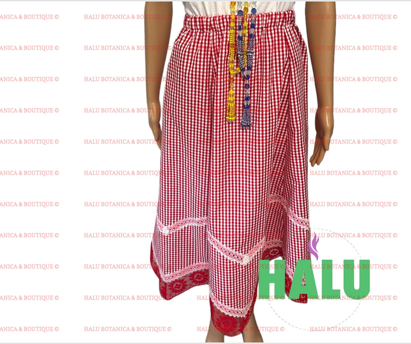 Red Skirt Ginga/ Saya de Ginga Roja/ Santeria/ Yoruba