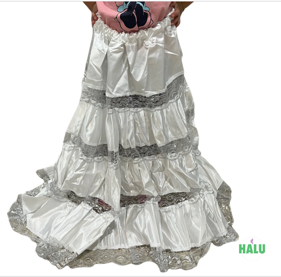 White Santeria Skirt/ Saya Blanca Iyawo/ Santeria/ Yoruba