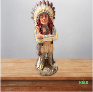 12” Indian Statue/ Jefe Indio Estatua