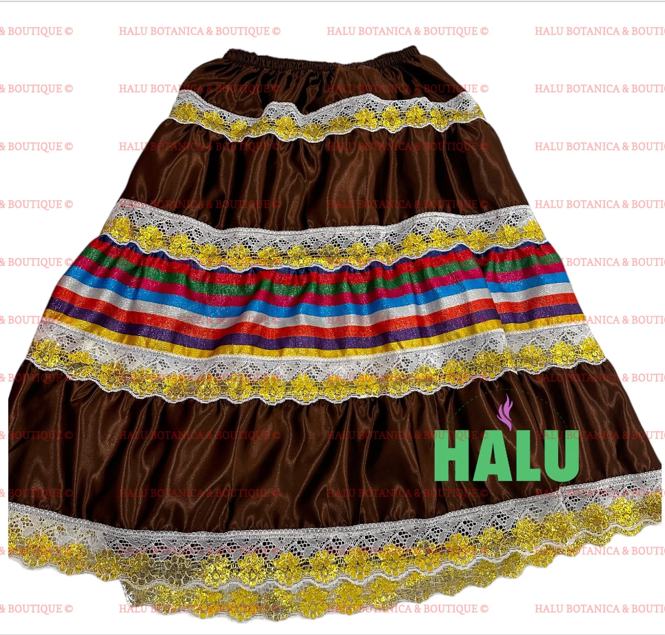 Oya Colors Skirt/ Saya Oya/ Santeria/ Yoruba