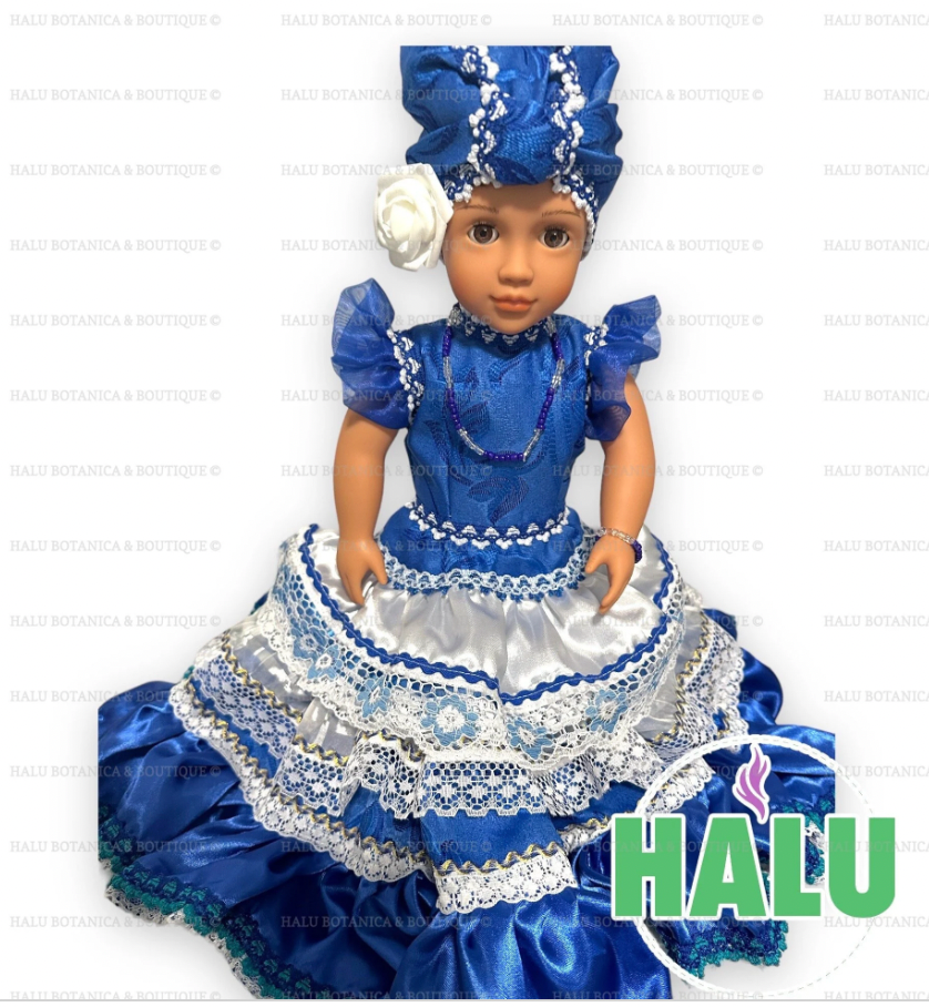 Muñeca Religiosa Yemaya/ Yemaya Religious Doll/Santeria