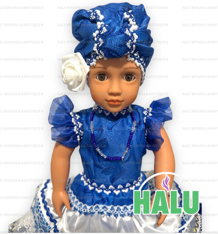 Muñeca Religiosa Yemaya/ Yemaya Religious Doll/Santeria