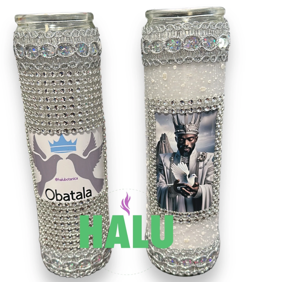 Obatala Candle/ Vela para Obbatala/ Santeria