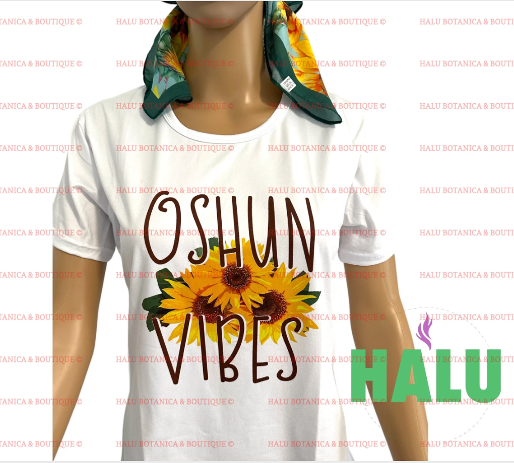 Oshun Shirt/ Camiseta de Oshun/ Regalos Yoruba Religion Orishas Ifa Oxum/ Gift Premium T-Shirt