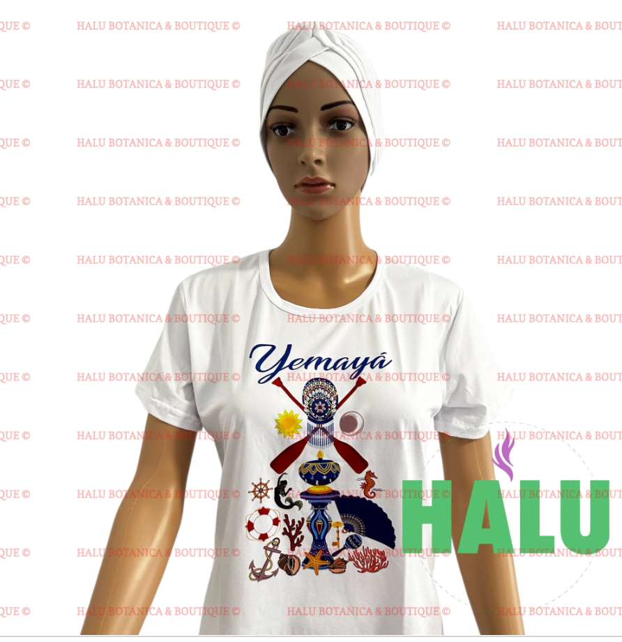 Yemaya Shirt/ Camiseta de Yemaya/ Regalos Yoruba Religion Orishas Ifa / Gift Premium T-Shirt