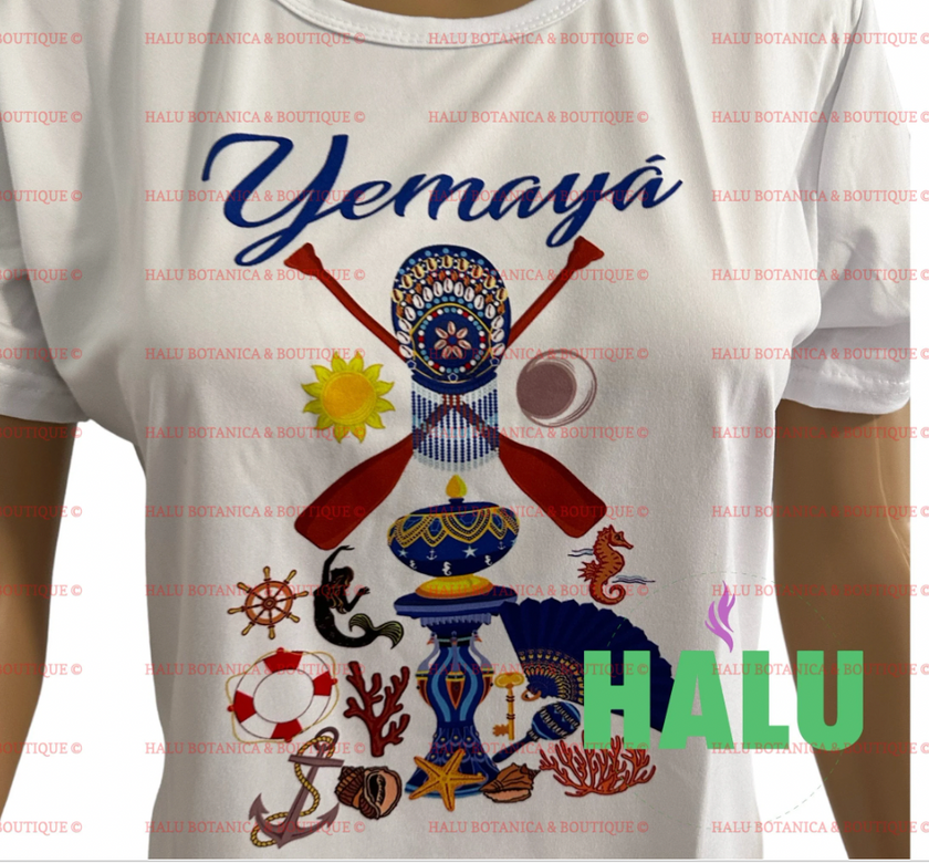 Yemaya Shirt/ Camiseta de Yemaya/ Regalos Yoruba Religion Orishas Ifa / Gift Premium T-Shirt