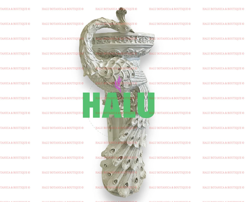 Pavo Real Pedestales para Santo/ Pedestal para Orishas Soperas/ Santeria IFA