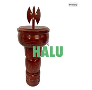 Batea y Pilon para Shango Tigre IFA/ Batea Agayu Shango/ Santeria