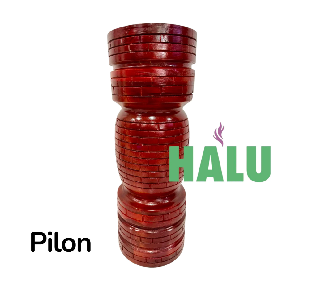 Batea y Pilon para Shango Tigre IFA/ Batea Agayu Shango/ Santeria