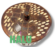Batea Grande Shango Tallada / Herramientas Shango/ Orisha