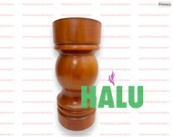 Pilon de Madera Tallado Oak Liso/ IFA Santeria