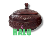 Bateas y Pilon Tallada para Shango IFA/ Batea Agayu Shango/ Santeria